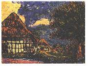 Ernst Ludwig Kirchner House on Fehmarn oil painting artist